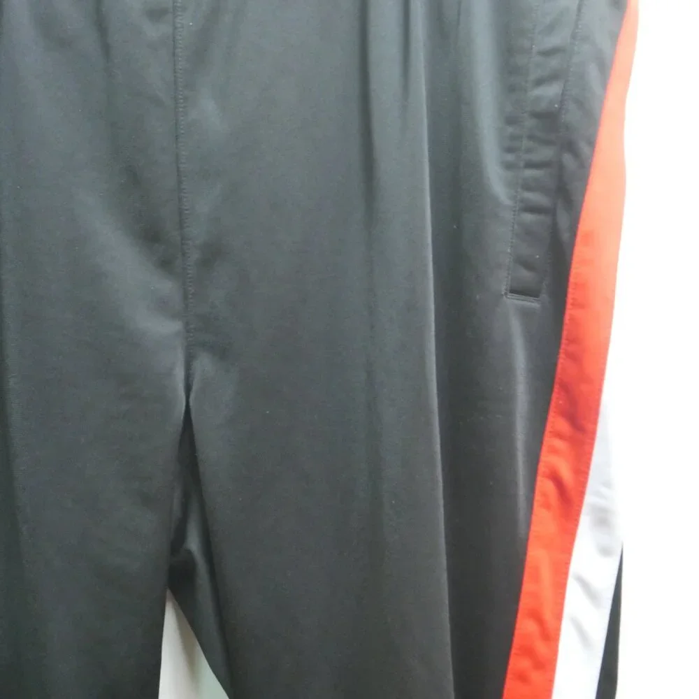 Foundry Black Tracksuit Set Red White Stripe Hoodie Joggers 2XL Young Men's - Picture 12 of 14